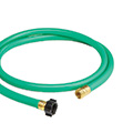 A garden hose. 